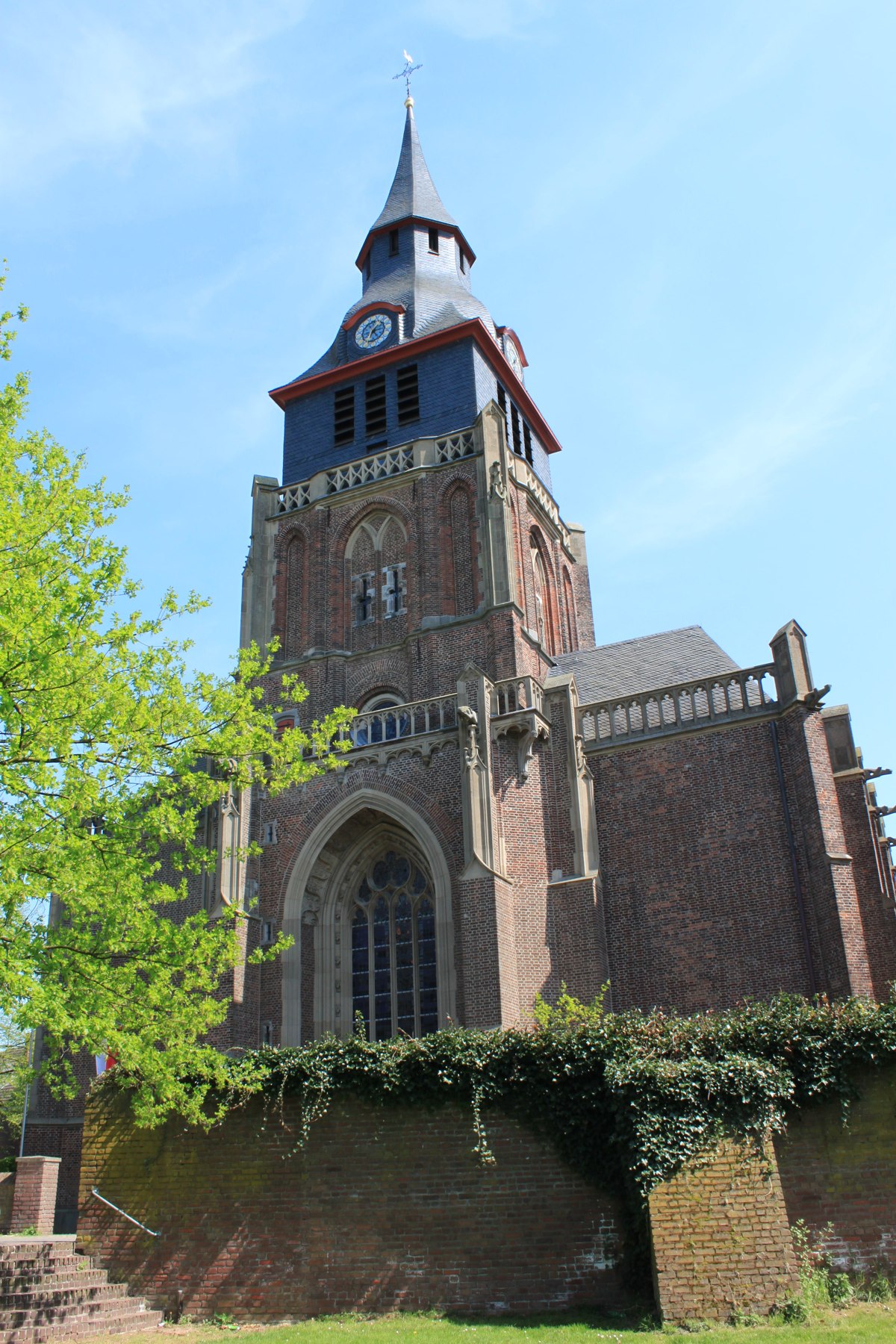 Historische kerk in de omgeving van Kranenburg